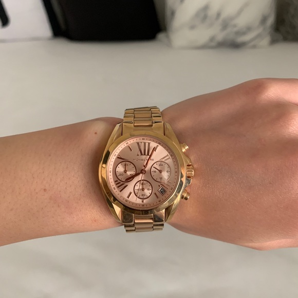 Michael Kors Gold Watch - Picture 1 of 16